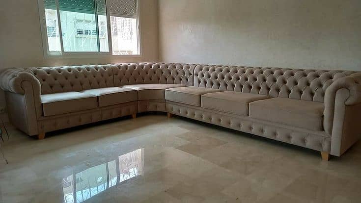 sofa, sofaset 3 seater, 5 seater, 7 seater, L shape (Read Description) 9