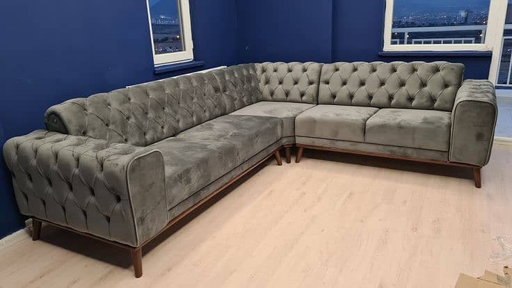 sofa, sofaset 3 seater, 5 seater, 7 seater, L shape (Read Description) 12