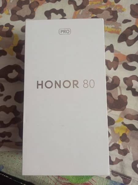 Honor 80 Pro box packed used (8gb+256gb) 3