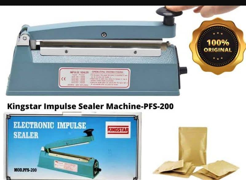 hand sealer/impulse sealer/king star/pouch sealer/poly sealer 0