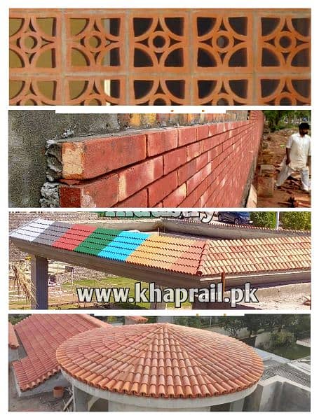 Clay tiles, Khaprail roof tiles 1