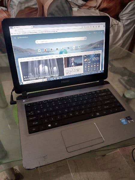 Haier labtop 4 gb 250 gb 4th generation core i3 4