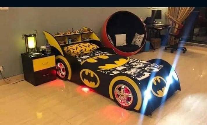 Kids bed | Single Kids Bed | Single Car Bed / kids wooden bed all size 1