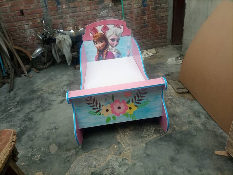 Kids bed | Single Kids Bed | Single Car Bed / kids wooden bed all size 19
