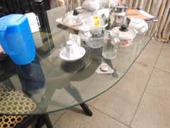 dinning table  glass top 0