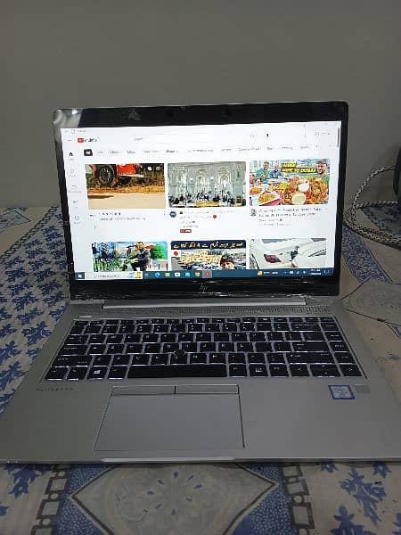 hp elitebook 840 g6 with touch screen and finger print lock for sale 7