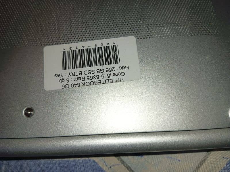 hp elitebook 840 g6 with touch screen and finger print lock for sale 8