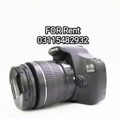 DSLR Available 2000/day 0