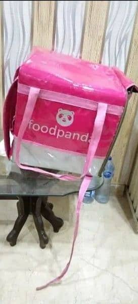 FoodPanda Bag with FoodPanda Shirt 3