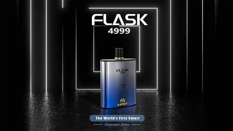 DJ PUFF Flask 4999 Disposables Review Vapes podes pens 2024 18