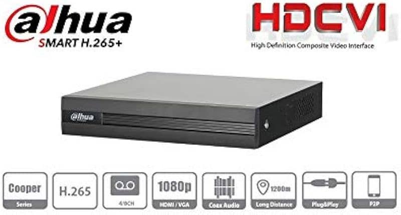 CCTV 4 cameras package and Dahua Hikvision DVR NVR POE IP Cameras 1