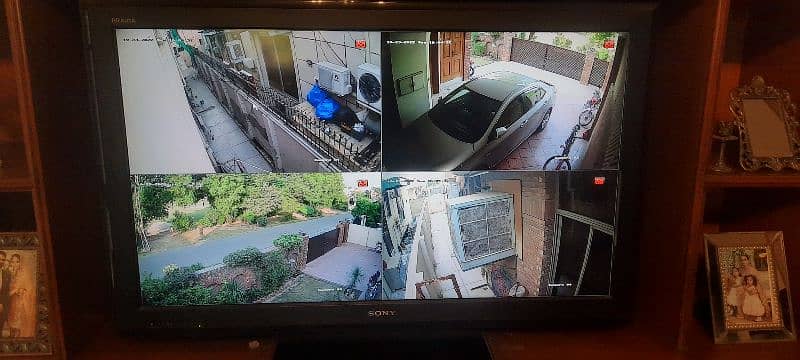 CCTV 4 cameras package and Dahua Hikvision DVR NVR POE IP Cameras 11