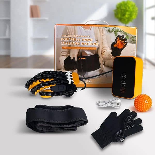 Hand dysfunction training gloves machine . Robotic gloves 0