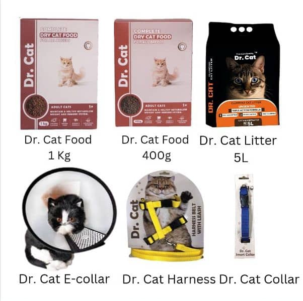 Cat food | Cat Litter | cat bed | cat | cat harness | E-Collar 2