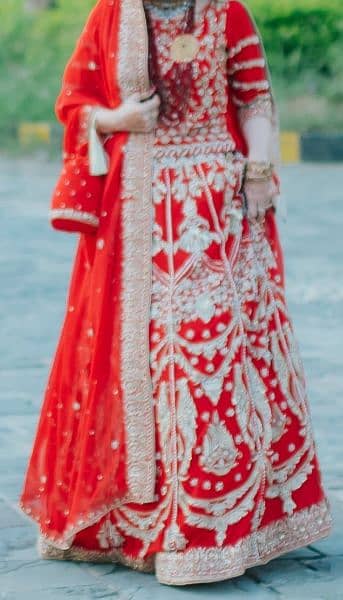 Red bridal lehnga for sale 0