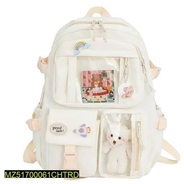 Girl's Nylon Casual Backpack . . .        Cash on Delivery 2