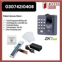 Zkteco Zkt X6 fingerprint Door access control electric lock system