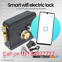Wifi Mobile wireless Electric door lock Home security access Control 0