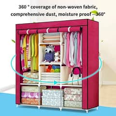 3 Layer Fancy Foldable Wardrobe Order for Call: 03127593339 0