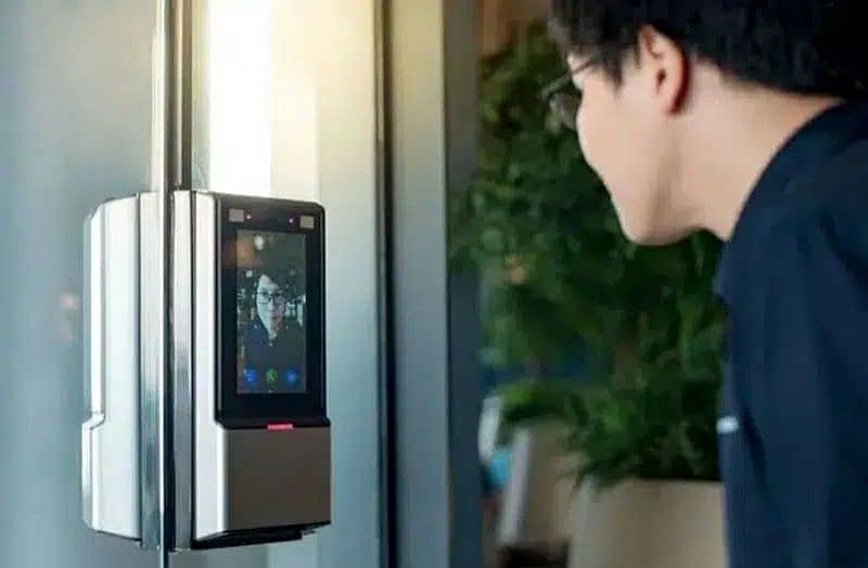 smart fingerprint card face electric door lock, access control system 3