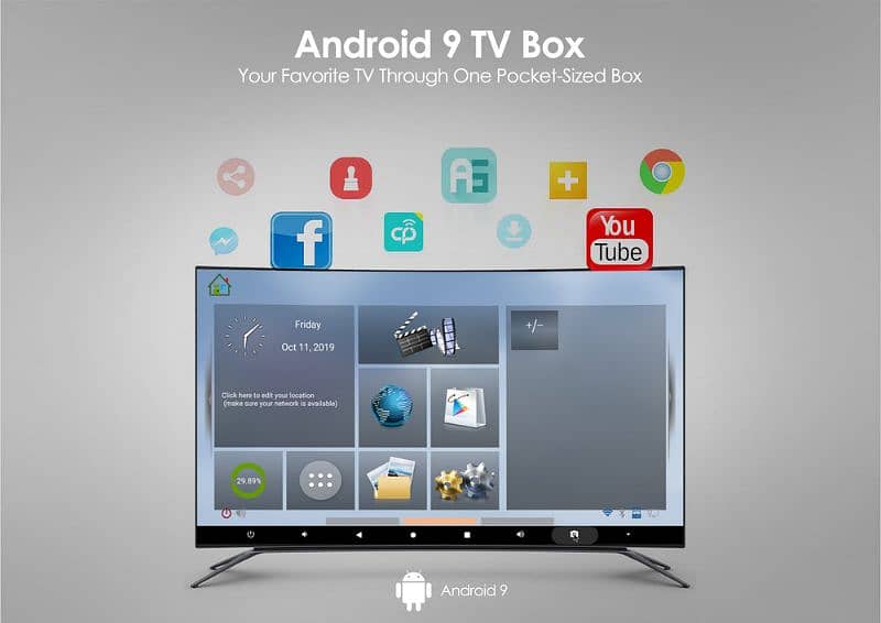 Beelink GT King TV Box Android 9.0 Amlogic S922X  4GB DDR4 64gb 2
