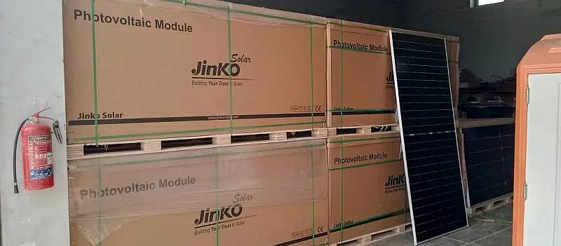 A+ Original Jinko N-Type TOPCon Mono Bifacial Solar Panels 615 watts 3