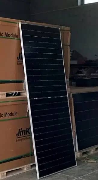 A+ Original Jinko N-Type TOPCon Mono Bifacial Solar Panels 590 watts 7