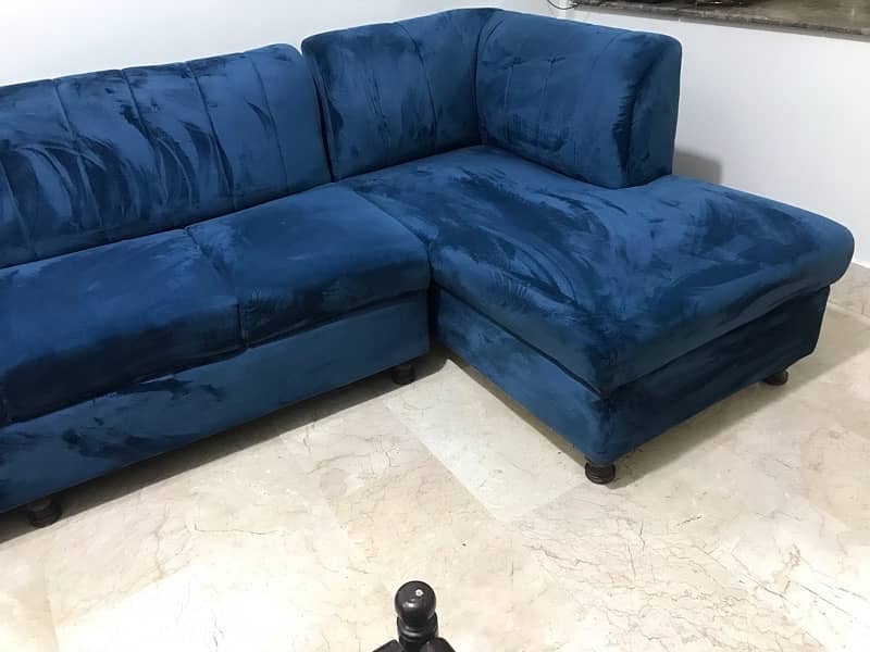 6 seater L shape sofa 1