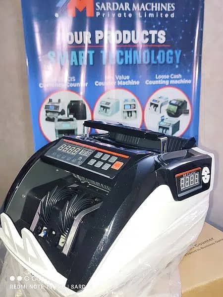 cash counting machines Mix note counting with 100% fake note detection 3