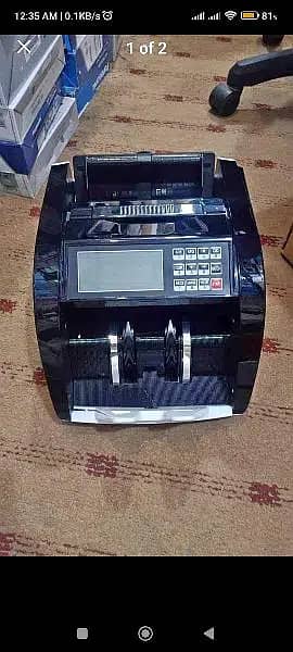 cash bank fake note counting machine,2 pocket  price Pakistan No 1, 16