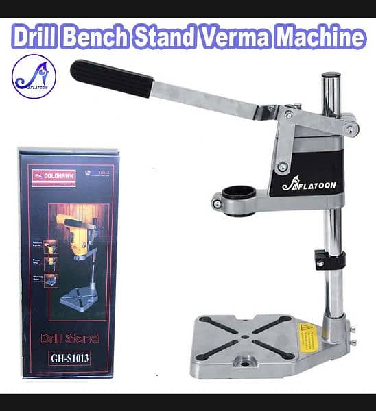 DIY DRILL STAND Drill Bench Verma Machine Drilling Verma Machine Dr 6