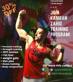 Fitness Trainer ( Home Training, Online Training)