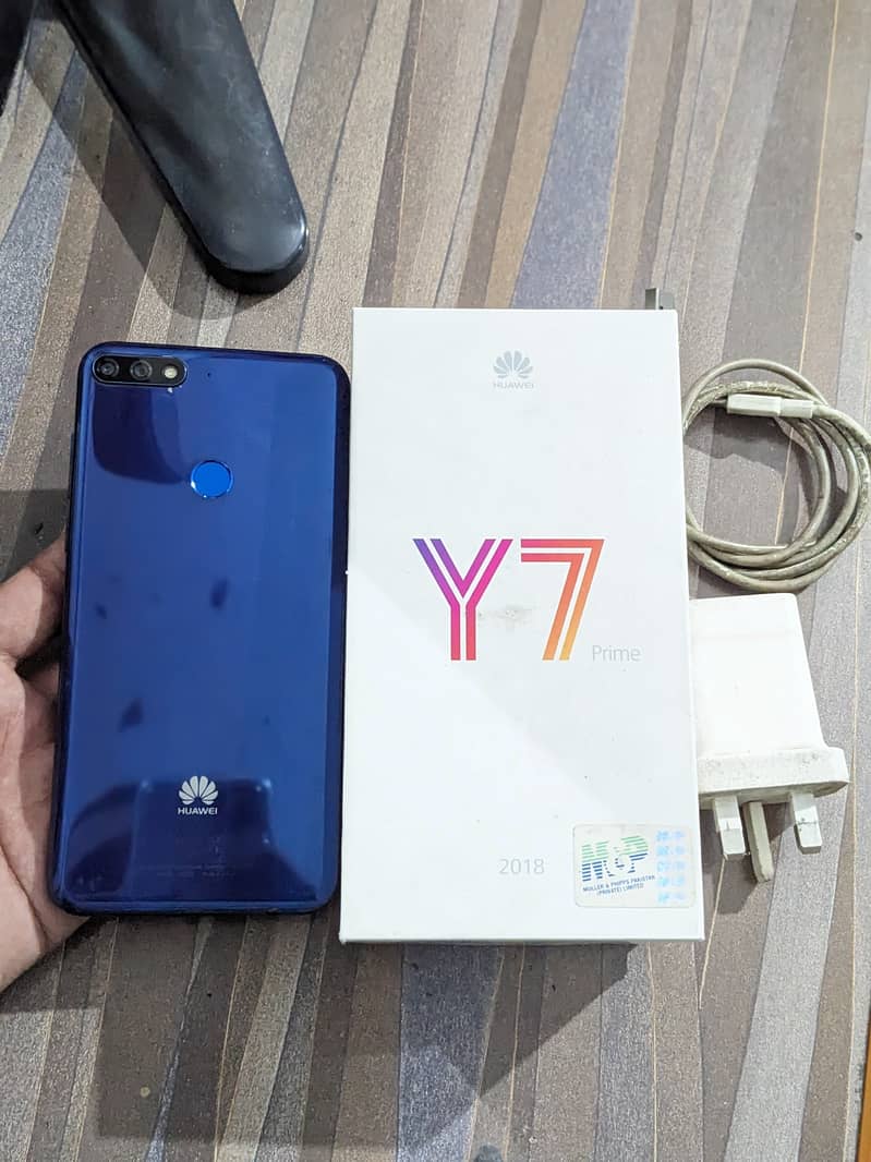Huawei Y7 Prime 3 32 With Box Accessories 8