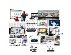 Audio Conference System, Video Conference, Wireless Mics, Amplifiers