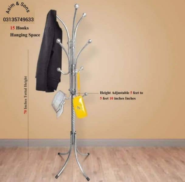 clothes hanging stand Boutique Hanging Stand Rack 03135749633 4