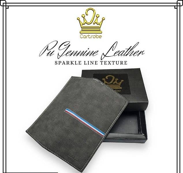Pure Leather LONG & POCKET Wallets 100% Original 7