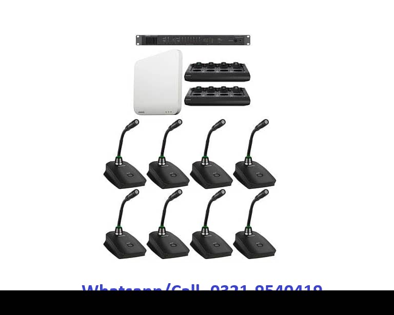 HTDZ Digital Conference System, Delegate, Conferencing Mic Mixer, Audi 3