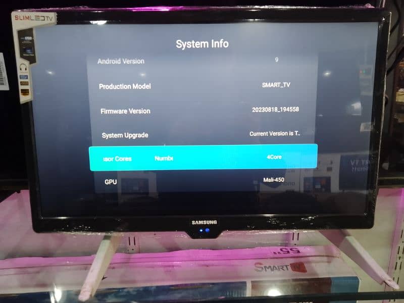 30 inches latest Wifi smart Android led tv 5