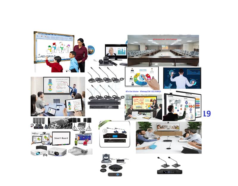 Sound System, Smart Digital Board, Conference Syste, Interactive Touch 0