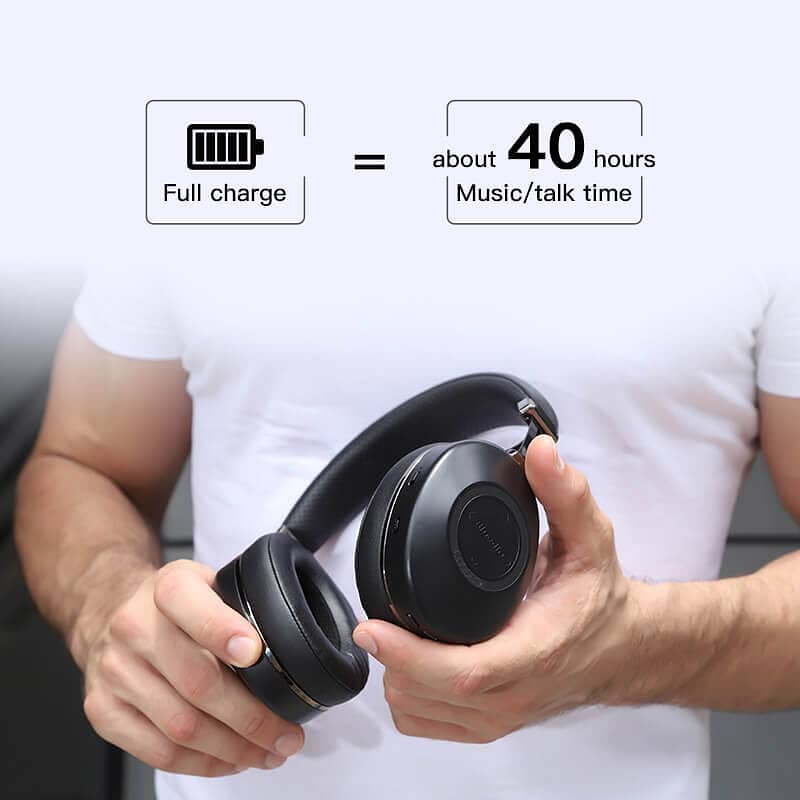 Bluedio H2 Active Noise Canceling Headphone Bluetooth with Mic 8