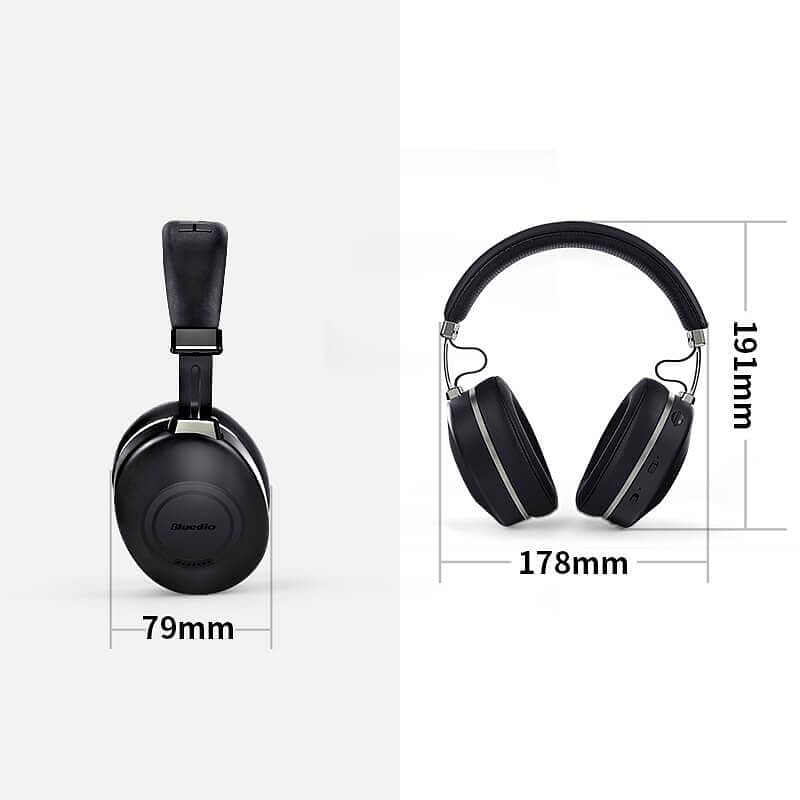 Bluedio H2 Active Noise Canceling Headphone Bluetooth with Mic 10