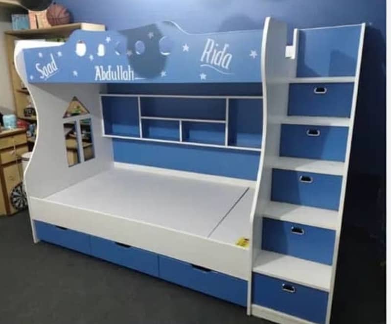 Bunk bed/kid wooden bunker bed/Newly styles bunker bed/kids furniture 11