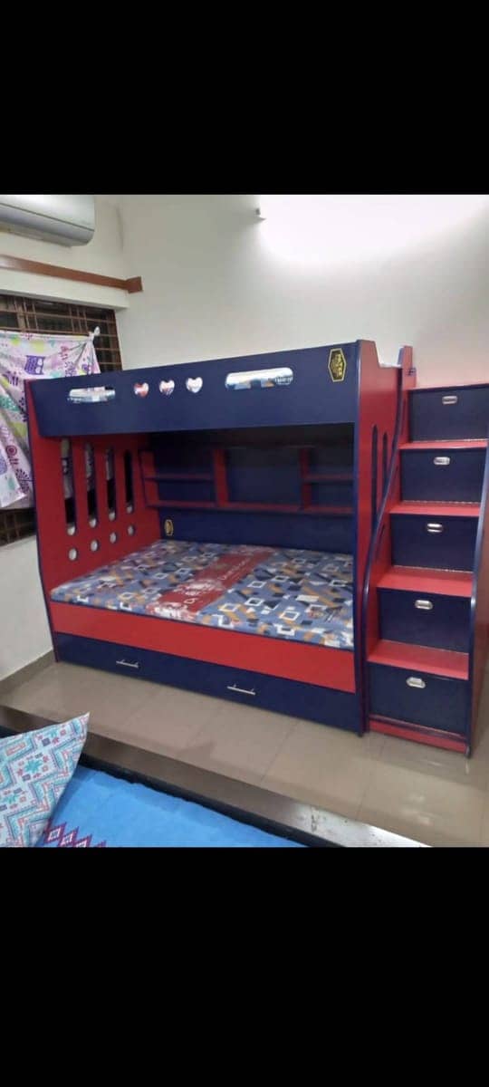 Bunk bed/kid wooden bunker bed/Newly styles bunker bed/kids furniture 12
