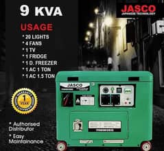 jasco Generator j10000 9kva