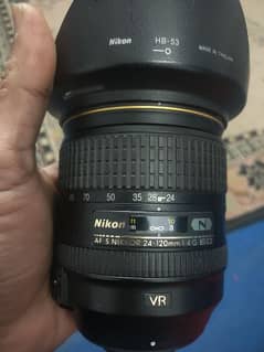 Nikon 24 120 f4 lens