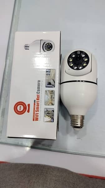 Wifi PT Bulb Wireless Camera HD Day Night Coloured Vision 2