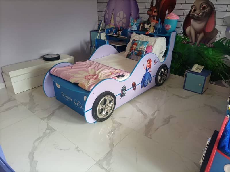 Kids bed | Single Kids Bed | Single Car Bed 18