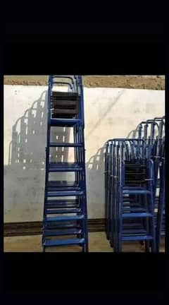STEEL FOLDABLE LADDERS IN DIFFERENT SIZES