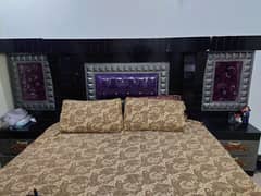 Bed set ( with dressing and side tables)