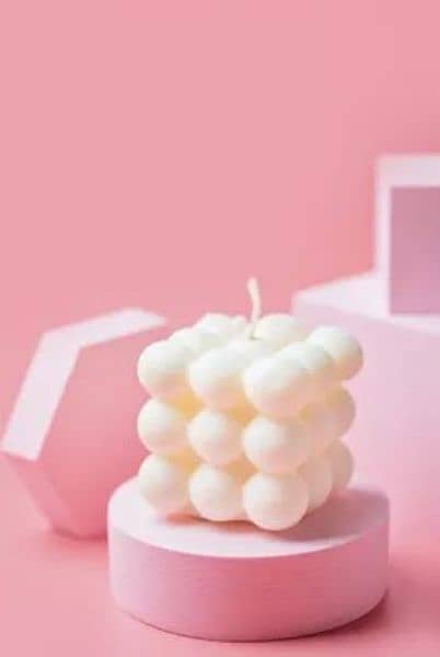 Scented 3×3 Bubble candle 2
